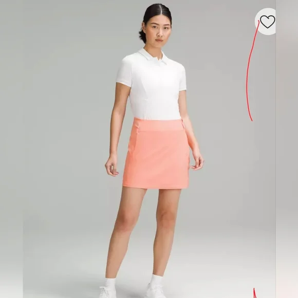 Lululemon Athletica Coral Mini Skirt - Picture 1 of 14